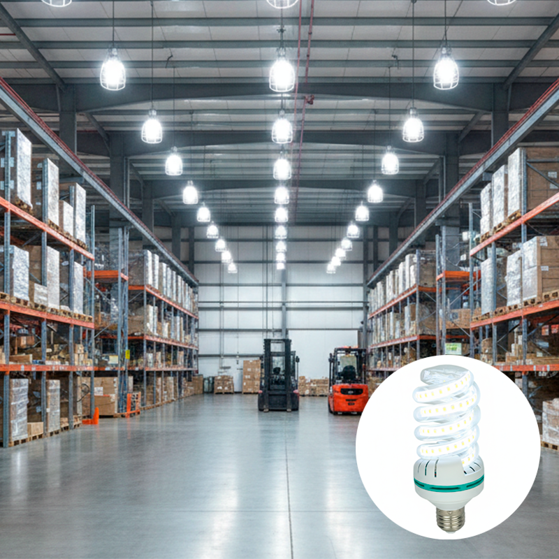 Ampolleta LED Tipo Maíz Espiral E27 – 18W, Luz Fría 6500K - Imagen 2