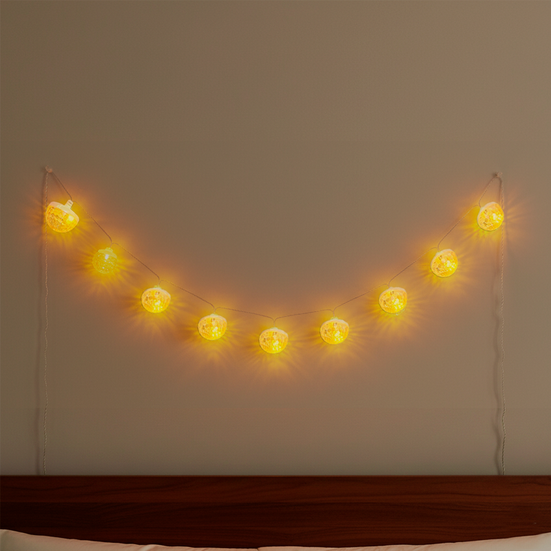 Tira LED Decorativa 5m, 10 Luces – Luz Cálida 3000K, IP65 Exterior | Modo Automático - Imagen 2