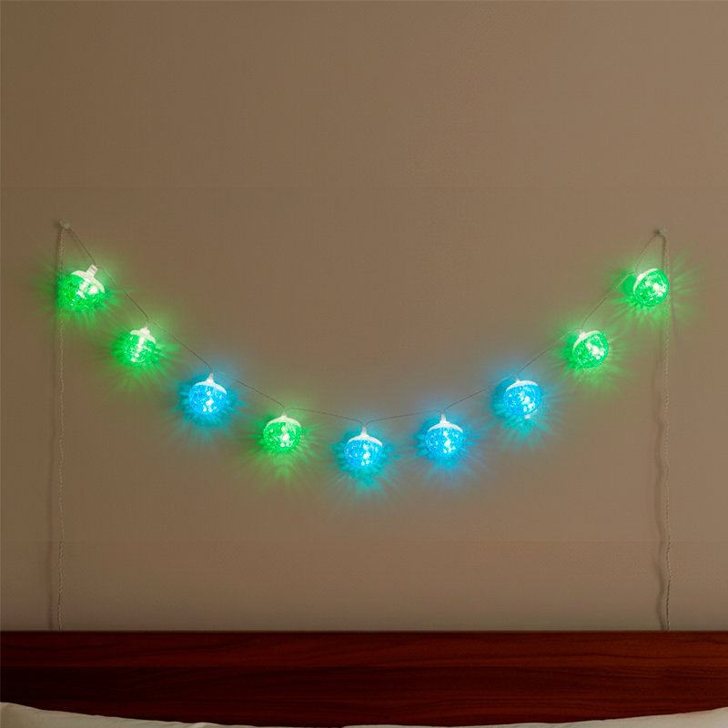 Tira LED Decorativa 5m, 10 Luces – RGB, IP65 Exterior | Modo Automático - Imagen 2