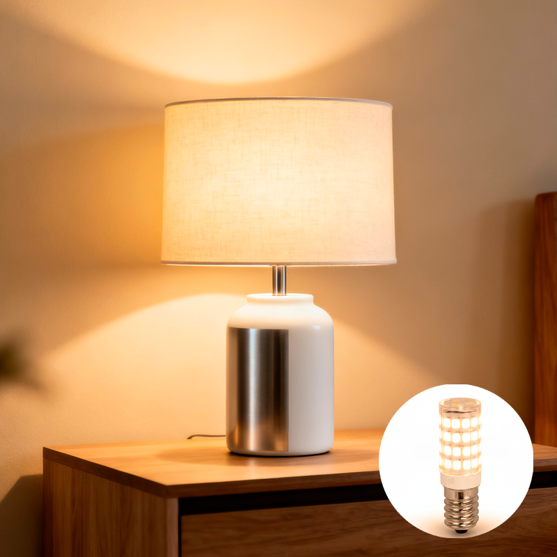 Ampolleta LED E14 – 5W, Luz Cálida 3000K | Formato Compacto - Imagen 2