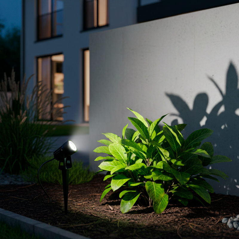 Foco LED COB de Jardín – 3W, Luz Fría 6500K | Instalación con Estaca o Sobrepuesta - Imagen 2