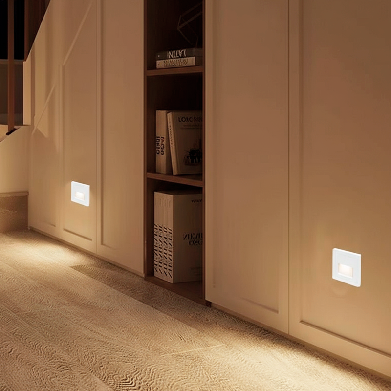 Luminaria LED Embutida – 1W, Luz Neutra 4000K | Para Escaleras y Pasillos - Imagen 2