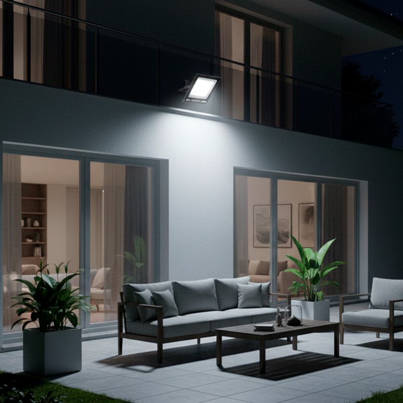 Foco Proyector LED Fuji - 200W, Luz Fría 6500K | Diseño Vertical - Imagen 2