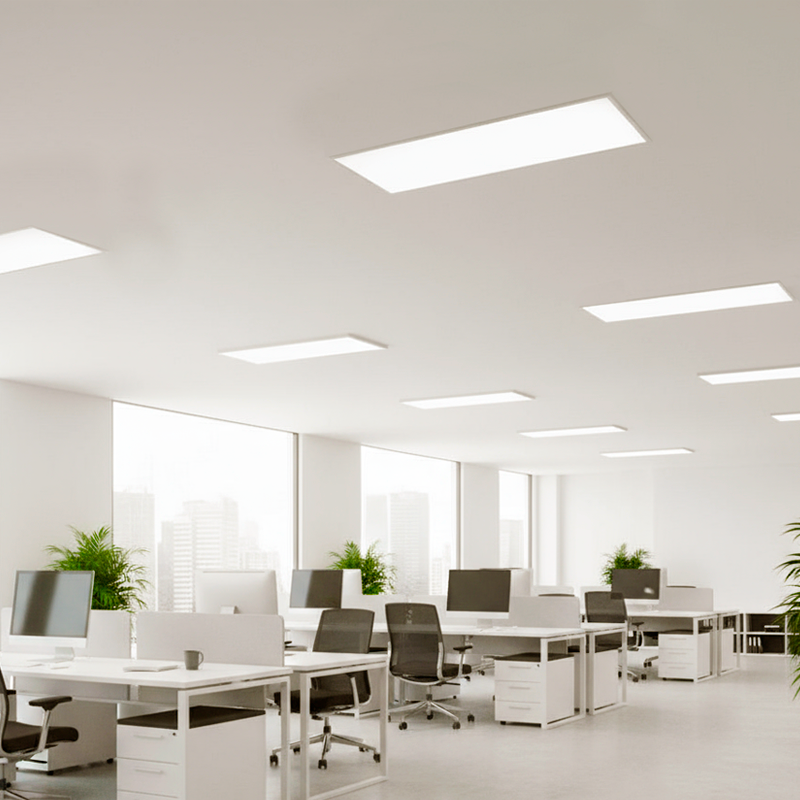 Panel LED Rectangular Embutido 30x120cm Altura 30mm – 60W, Luz Neutra 4000K - Imagen 2
