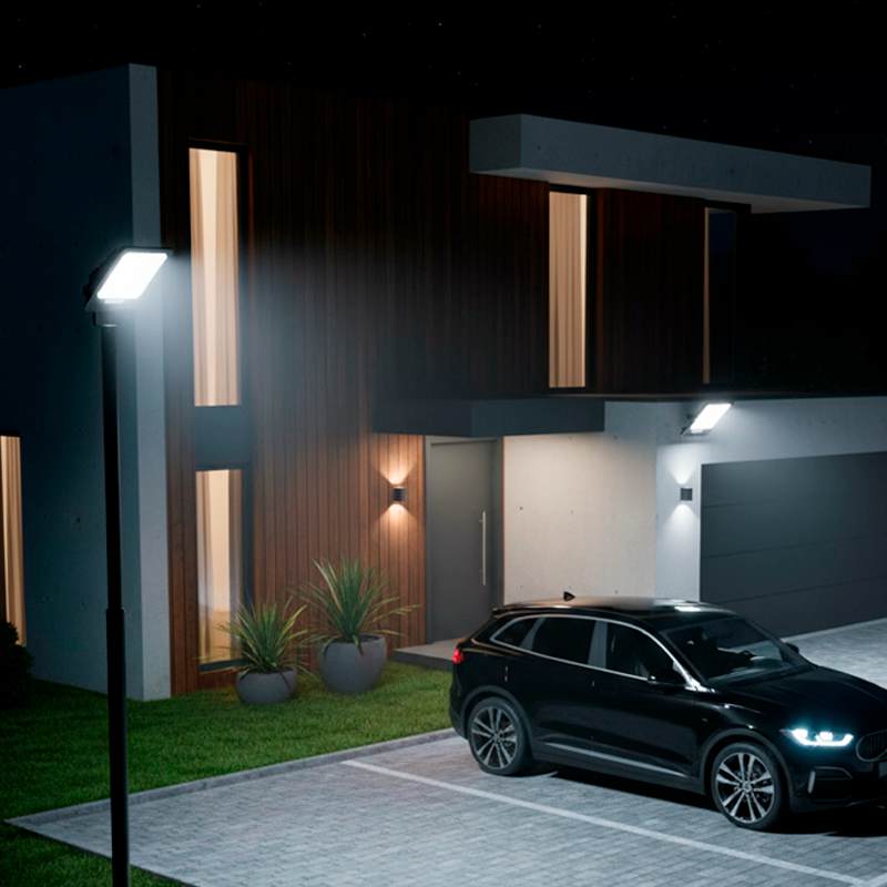 Foco Proyector LED Hamilton - 200W, Luz Fría 6500K | IP65 Exterior - Imagen 2