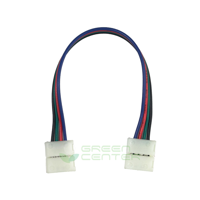 Conector con Cable para Unión de Cinta LED 5050 RGB 12V – Sin Soldadura