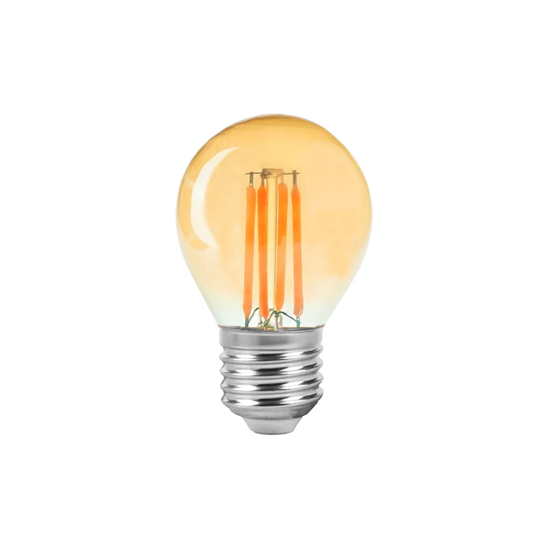 Ampolleta LED Edison G45 – 4W, Luz Cálida 2700K | Diseño Vintage AMEG45C00427