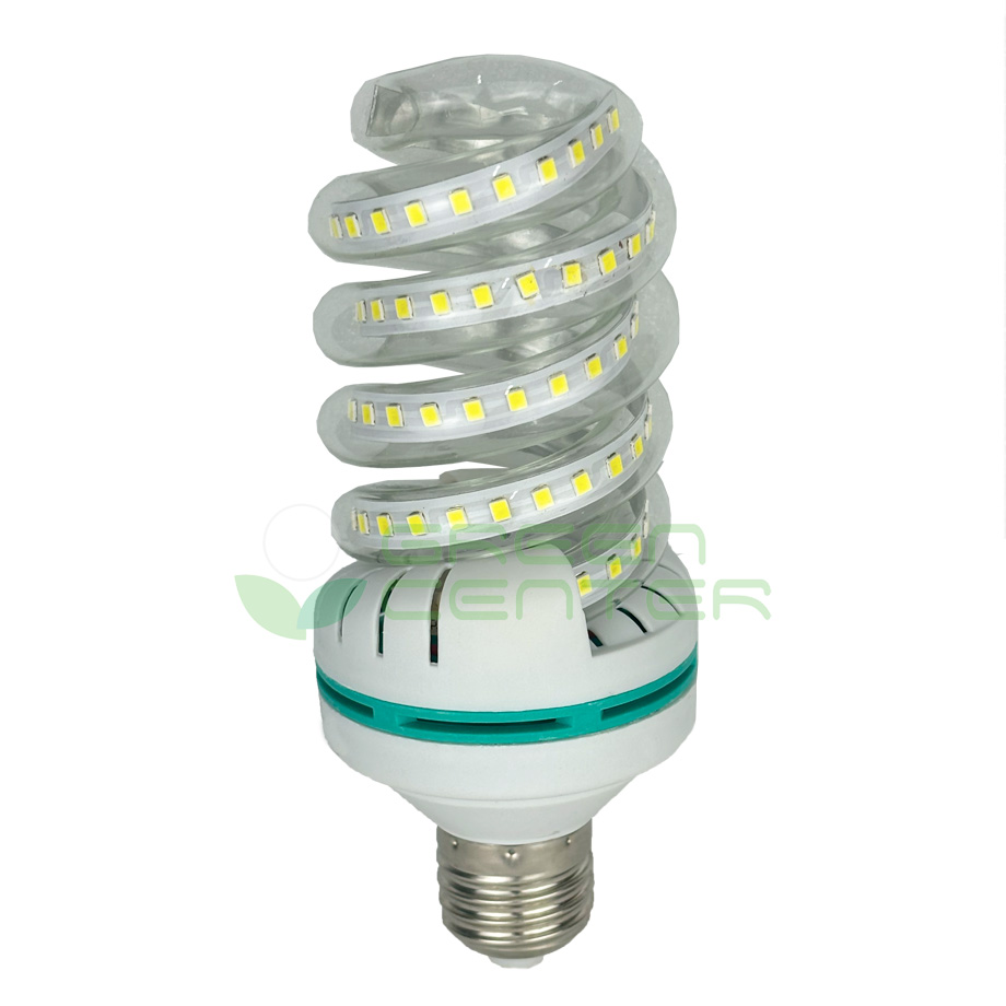 Ampolleta LED Tipo Maíz Espiral E27 – 18W, Luz Fría 6500K