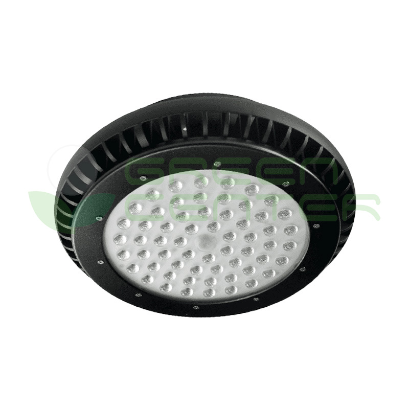 Campana UFO LED IP65 Exterior – 100W, Luz Fría 6500K | Foco Industrial