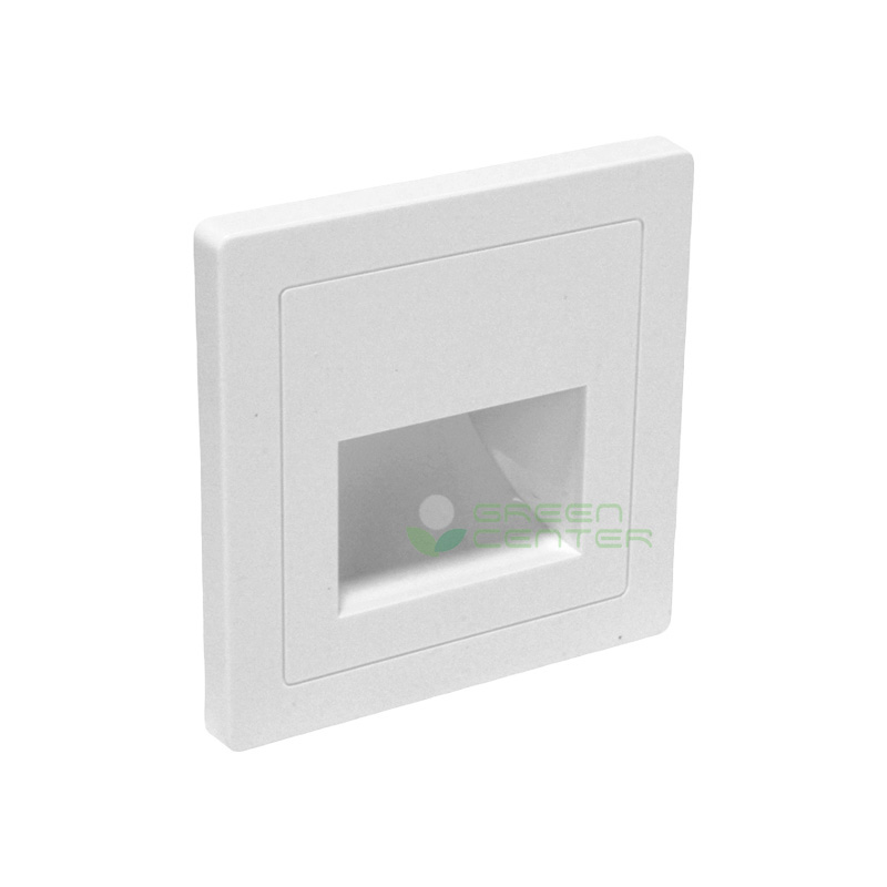 Luminaria LED Embutida – 1W, Luz Neutra 4000K | Para Escaleras y Pasillos