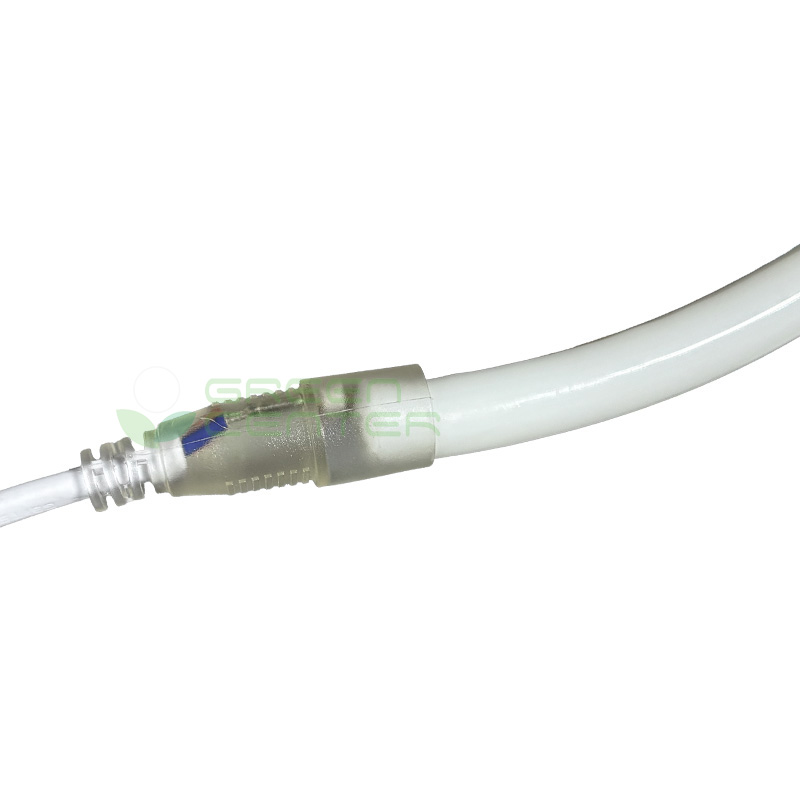 Conector c/ Enchufe para Manguera LED Neón 360° 220V – Incluye Pin y Tapa Aislante - Imagen 2