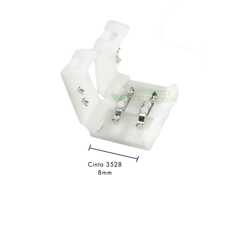 Conector sin Cable para Unión de Cinta LED 3528 12V – Sin Soldadura ACCLUS35200 - Imagen 2