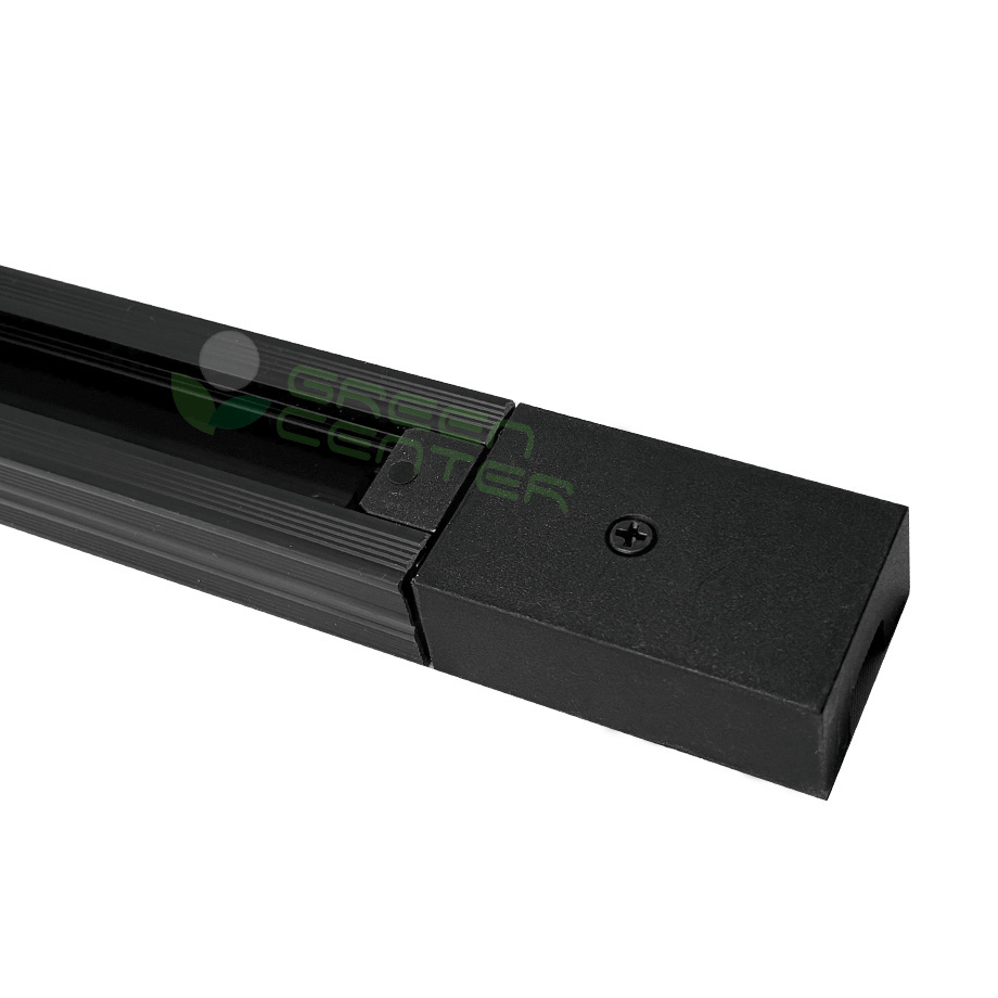 Riel Energizado de ABS para Focos LED – 2 mts, Color Negro - Imagen 3