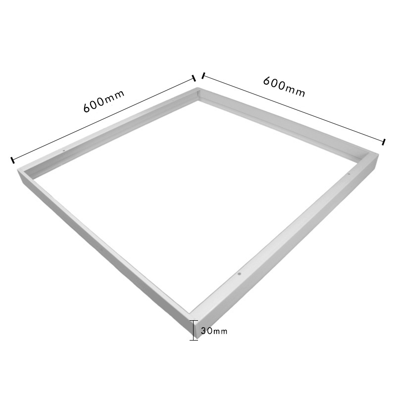 Marco Sobrepuesto 60x60cm para Panel LED – Altura 3cm (No Incluye Panel) - Imagen 3