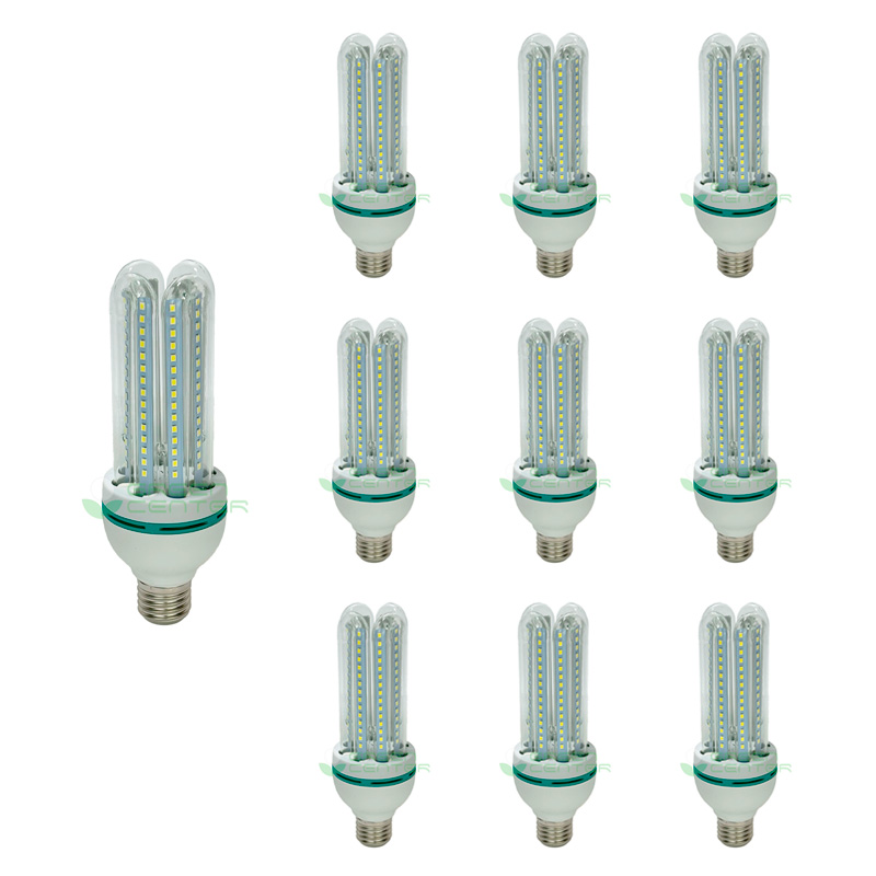 Ampolleta LED Tipo Maíz Tubo E27 – 24W, Luz Fría 6500K
