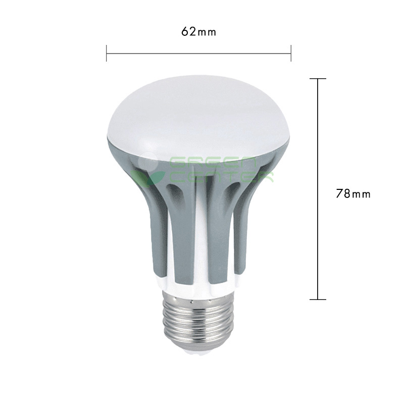 Ampolleta LED R63 E27 – 7W, Luz Cálida 3000K | Iluminación Suave - Imagen 2