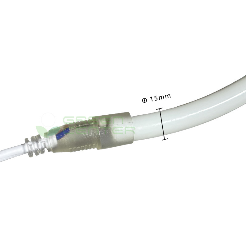 Manguera LED Neón 2835 220V - Iluminación 360°, Rojo | Venta x Metro - Imagen 2