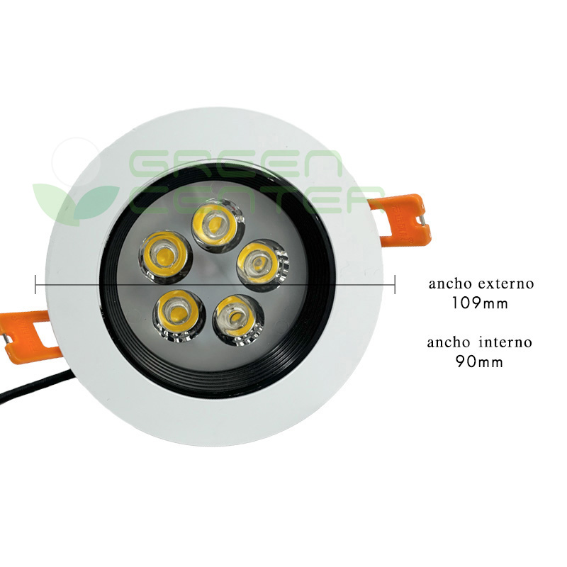 Foco Embutido LED Dirigible – 5W, Luz Neutra 4500K - Imagen 4