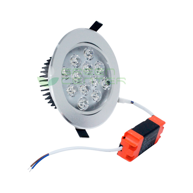Foco Embutido LED Dirigible – 12W, Luz Fría 6500K | Diseño Cromado - Imagen 3