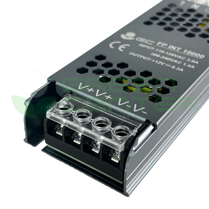 Fuente de Poder LED 12V Diseño Slim – 100W, 8.3A, Carcasa Aluminio | Uso Interior - Imagen 2