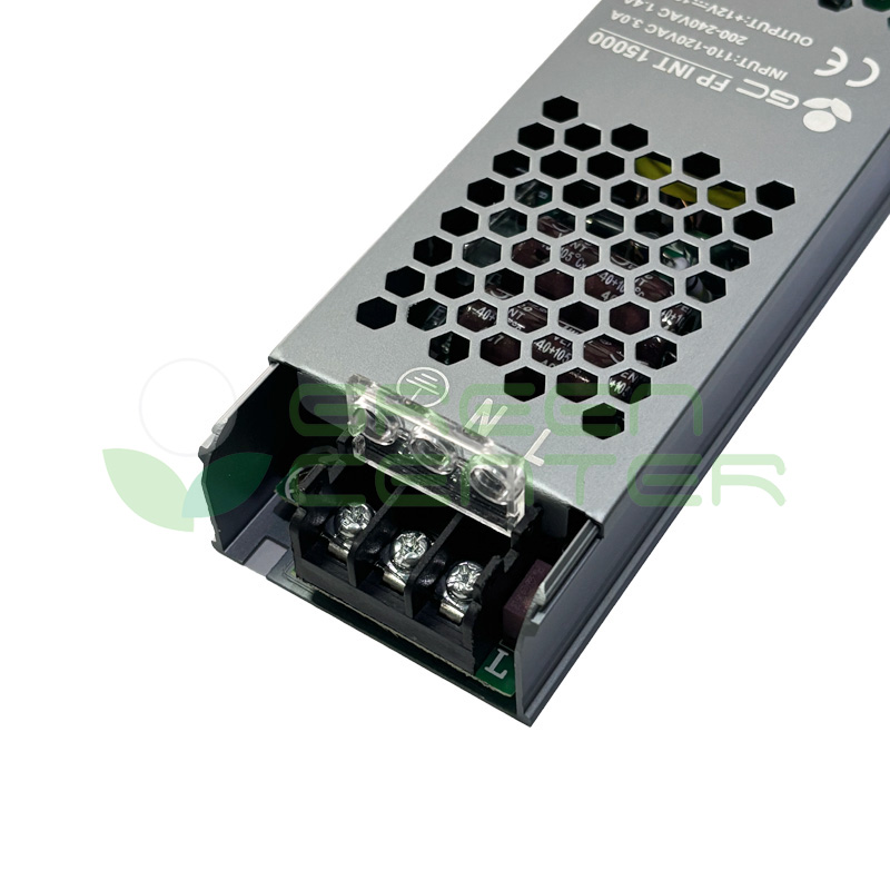 Fuente de Poder LED 12V Diseño Slim – 150W, 12.5A, Carcasa Aluminio | Uso Interior - Imagen 2