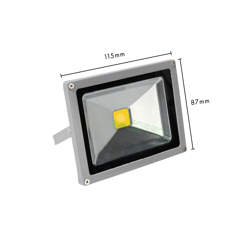 PACK x10 | Foco Proyector LED COB - 10W, Luz Fría 6500K | IP65 Exterior - Imagen 2