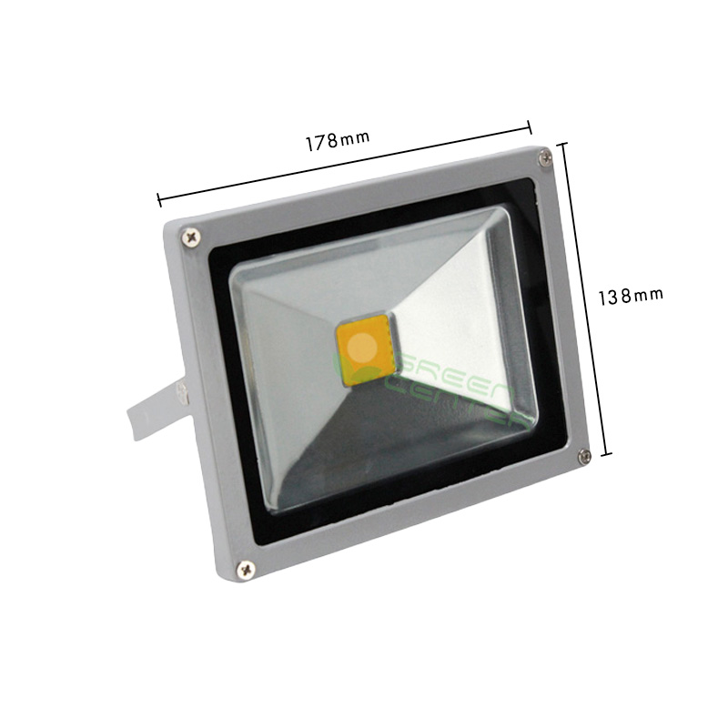 Foco Proyector LED COB - 20W, Luz Cálida 3000K | IP65 Exterior - Imagen 2