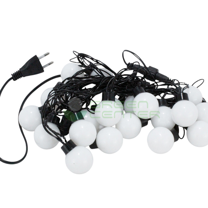 Conector de Alimentación para Tira LED Decorativa Tipo Bola Grande - Imagen 2
