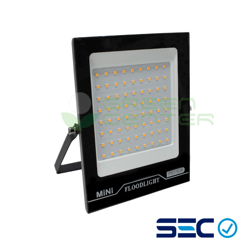 Foco Proyector LED Fuji - 50W, Luz Cálida 3000K | Diseño Vertical